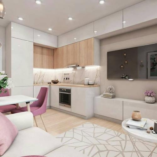 Замечательная кухня!  Полюбоваться, отдохнуть и приготовить что нибудь вкусненькое.