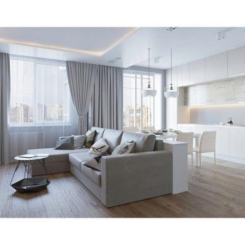 Вы за или против кухни совмещённой с гостиной? 05