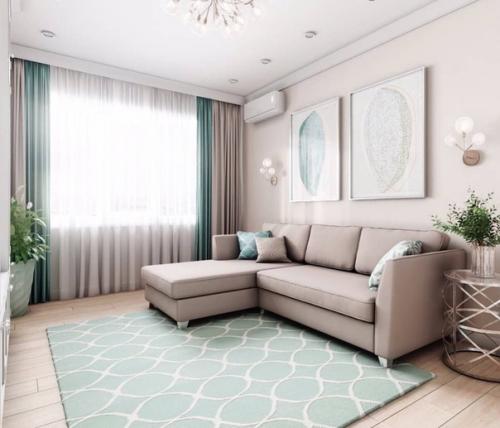 Доброе утро!  Какая гостиная вам нравится больше 1 или 2? 03