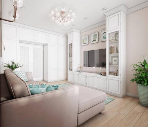 Доброе утро!  Какая гостиная вам нравится больше 1 или 2? 04