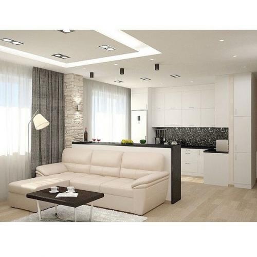 Вы за или против кухни совмещённой с гостиной? 02