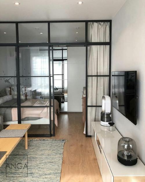 Однокомнатная квартира для семьи с малышом. 01