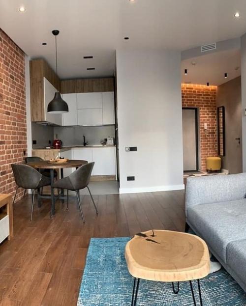 Реализованный проект квартиры площадью 53 м 2. как вам? 02