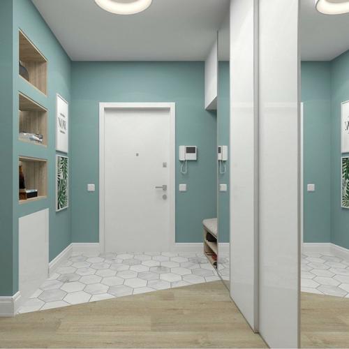 Кухня - гостиная и прихожая из одного проекта. 05