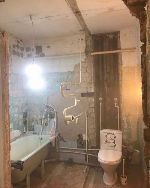 Что скажете о таком дизайне ванной. 01