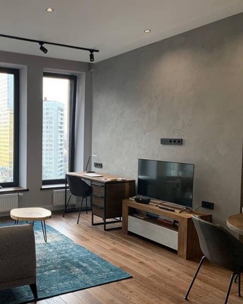 Реализованный проект квартиры площадью 53 м 2. как вам? 05