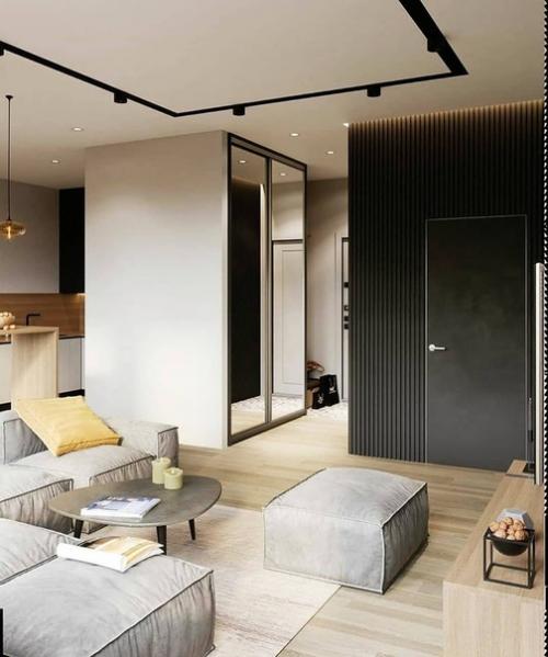 Дизайн гостиной в современном стиле! 02