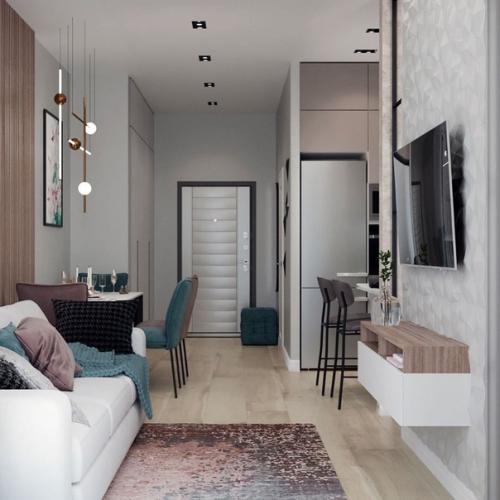 Студия площадью 30 м 2. 01