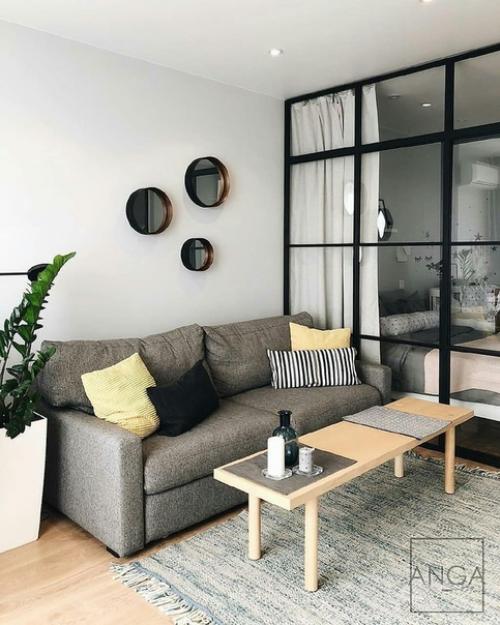 Однокомнатная квартира для семьи с малышом.