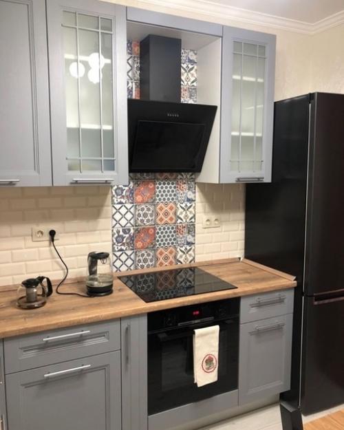 Наша кухня!  Еще не обжили. 01