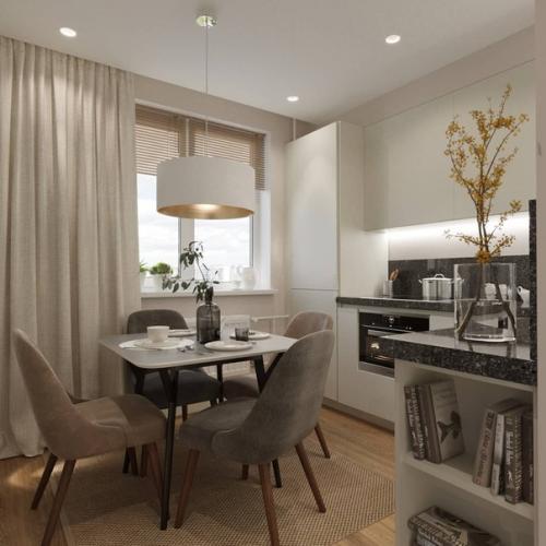 Однушка в панельном доме площадью 43 м 2.