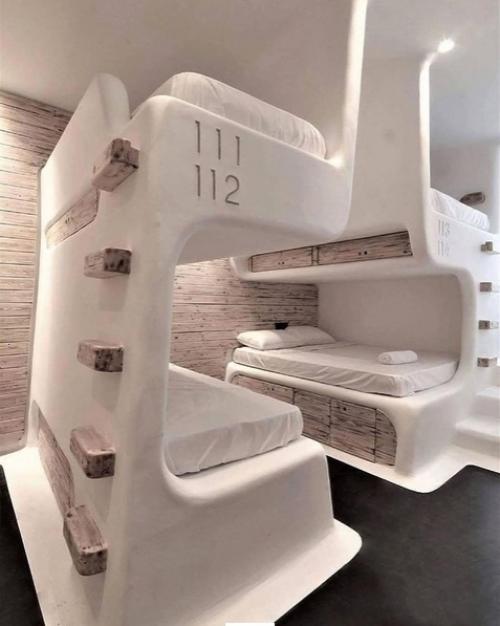 Креативный дизайн хостела. 01