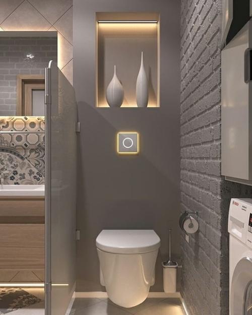 Совмещенный санузел с перегородкой. 04