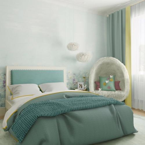 Пpоект детской комнаты для девочки. 01