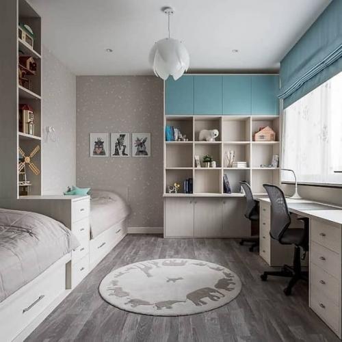 Детские комнаты для двоих детей. 02