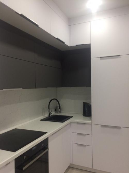 Сделали кухню 9, 5 м. кв. 03