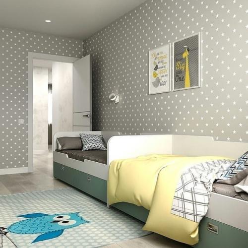 Детские комнаты для двоих детей. 08