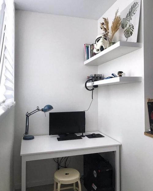 Интерьер квартиры - студии 30 кв метров. 07