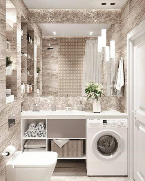 Где у вас стоит стиральная машина: в ванной комнате? 06