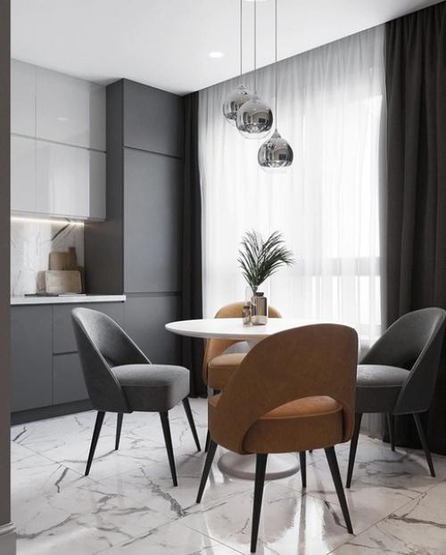 Очень уютный дизайн - проект кухни. 02