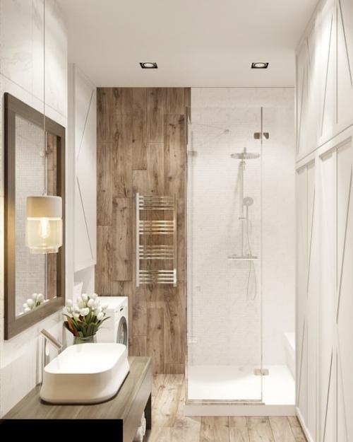 Выдержанный и лаконичный санузел. 02