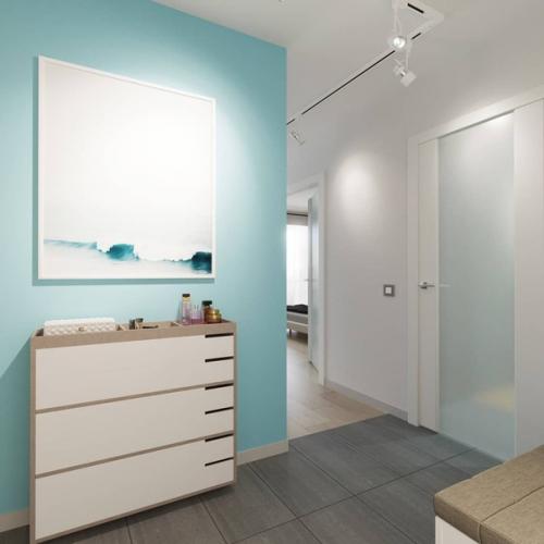 Дизайн интерьера в евродвушке 44, 5 кв. 07