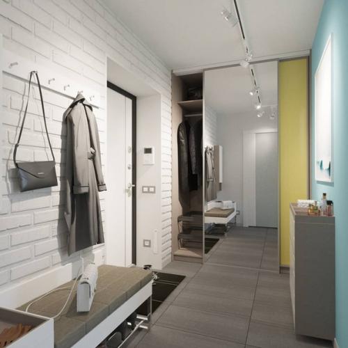 Дизайн интерьера в евродвушке 44, 5 кв. 06