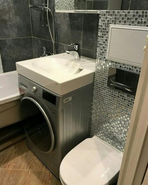 Где у вас стоит стиральная машина: в ванной комнате? 07