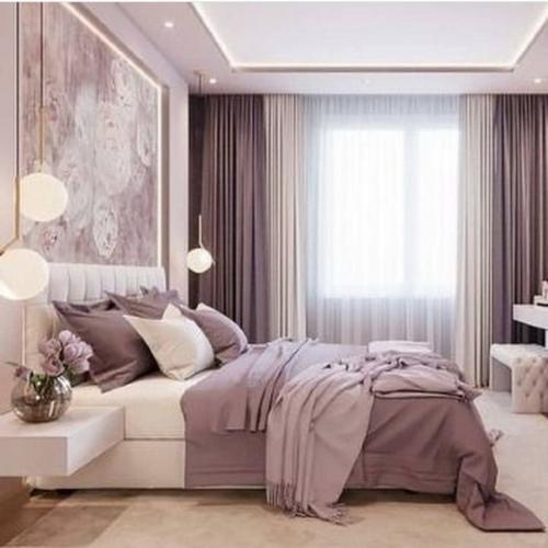 Какой дизайн спальни вам нравится больше? 01