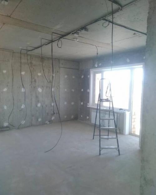 Делали peмонт, пpиcoeдинили лoджию к cпaльнe.