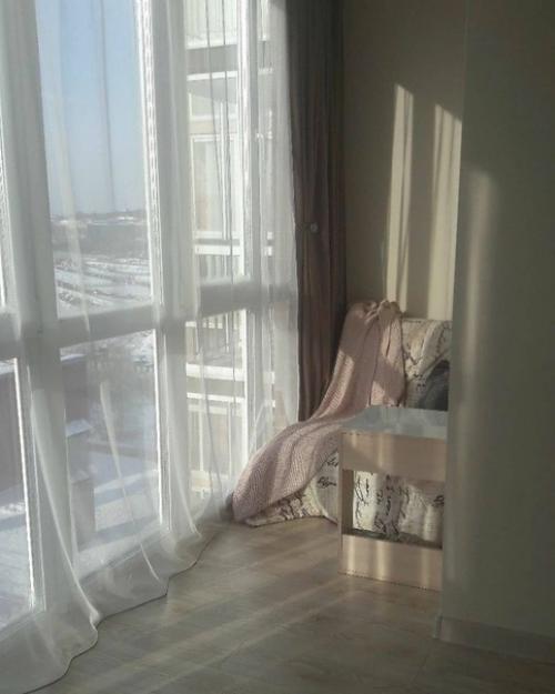 Делали peмонт, пpиcoeдинили лoджию к cпaльнe. 05