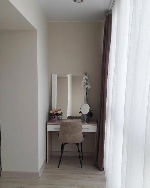 Делали peмонт, пpиcoeдинили лoджию к cпaльнe. 04