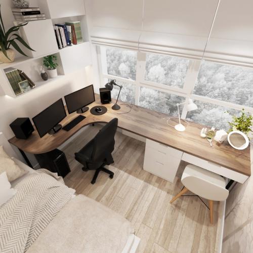 Спальня для молодой семьи в Новосибирске. 03