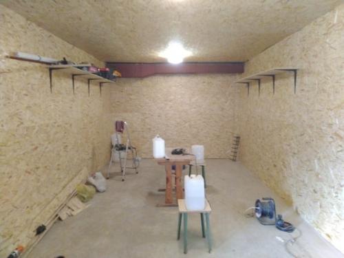 Перевоплощение гаража.  Хорошо получилось. 04