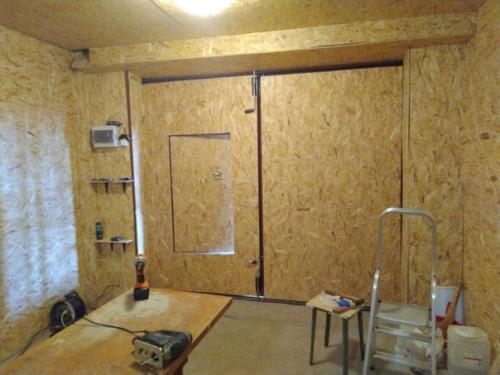 Перевоплощение гаража.  Хорошо получилось. 03