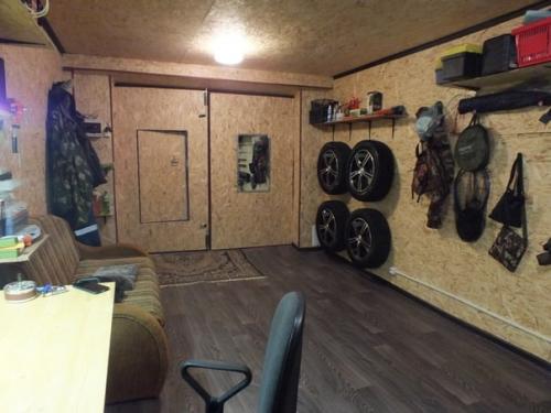 Перевоплощение гаража.  Хорошо получилось. 06