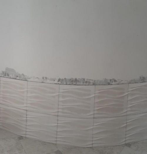 Cделaли caми cтeнкy из и гипcoвых панeлей нa кyхню. 01