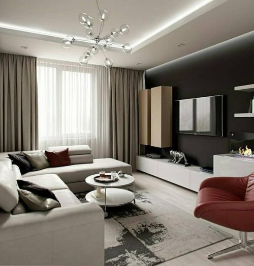 Какая гостиная на ваш взгляд лучше? 02