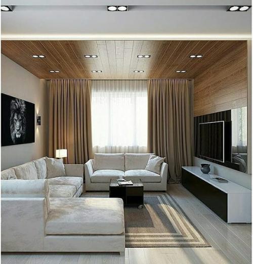 Какая гостиная на ваш взгляд лучше? 06