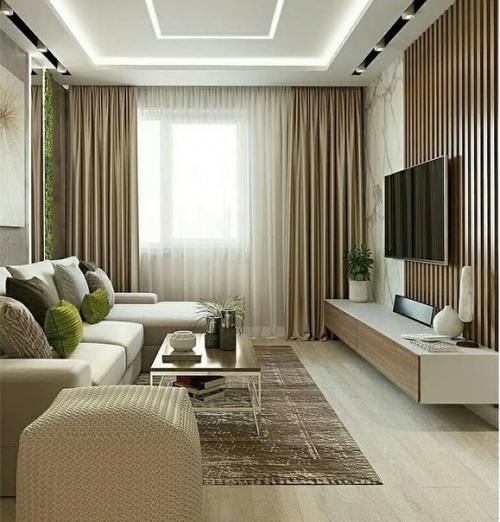 Какая гостиная на ваш взгляд лучше? 09