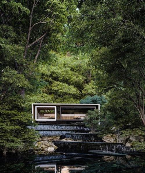 Доброе утро. Правильная геометрия в современных домиках. 05