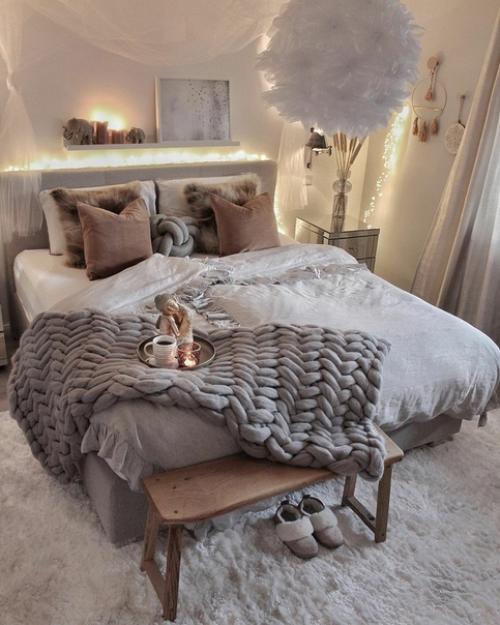 Дизайн спальни в нескольких вариантах. 05