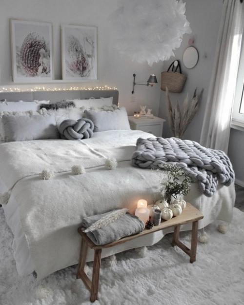 Дизайн спальни в нескольких вариантах. 01