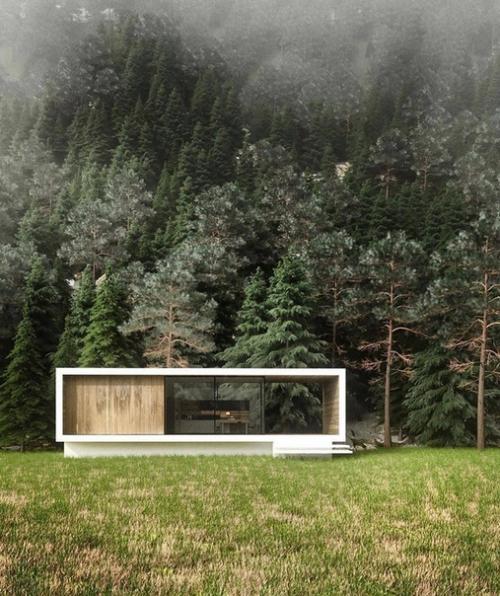 Доброе утро. Правильная геометрия в современных домиках. 04