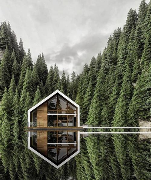 Доброе утро. Правильная геометрия в современных домиках.