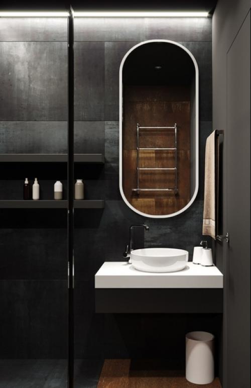 Стильная квартира для мужчины (46 кв. 07