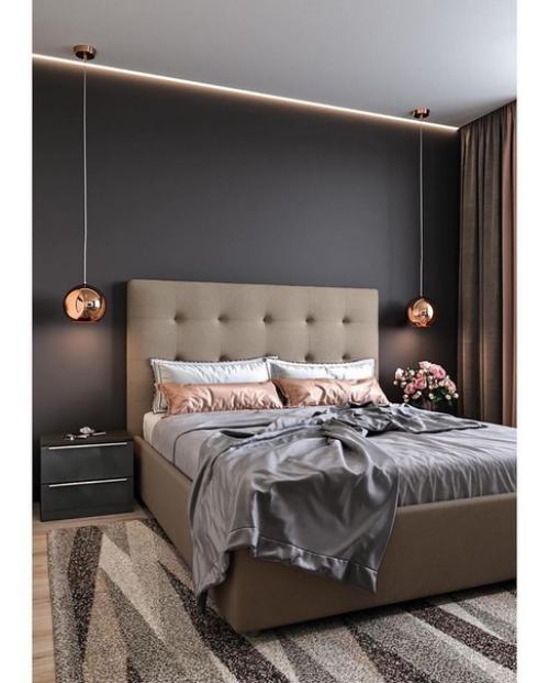 Два варианта оформления одной спальни. 01