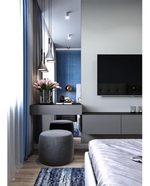 Два варианта оформления одной спальни. 07