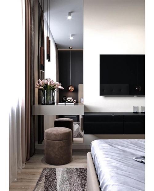 Два варианта оформления одной спальни. 02