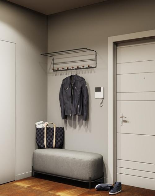 Стильная квартира для мужчины (46 кв.